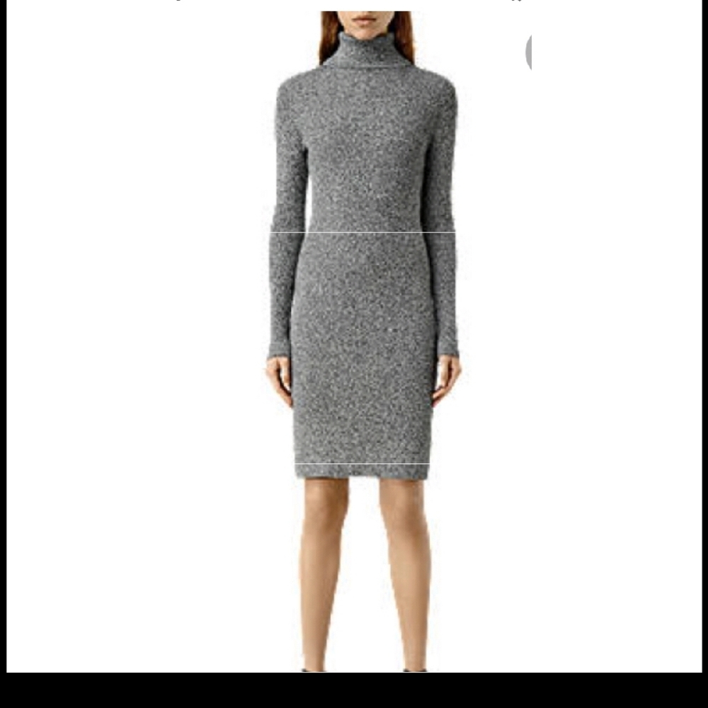 All Saints Bernt Sweater Dress Size 10